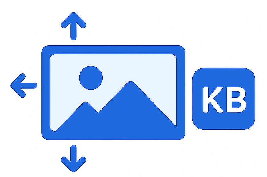 Compress Images to Exact KB Instantly Interface of the Free Image Compressor in KB tool